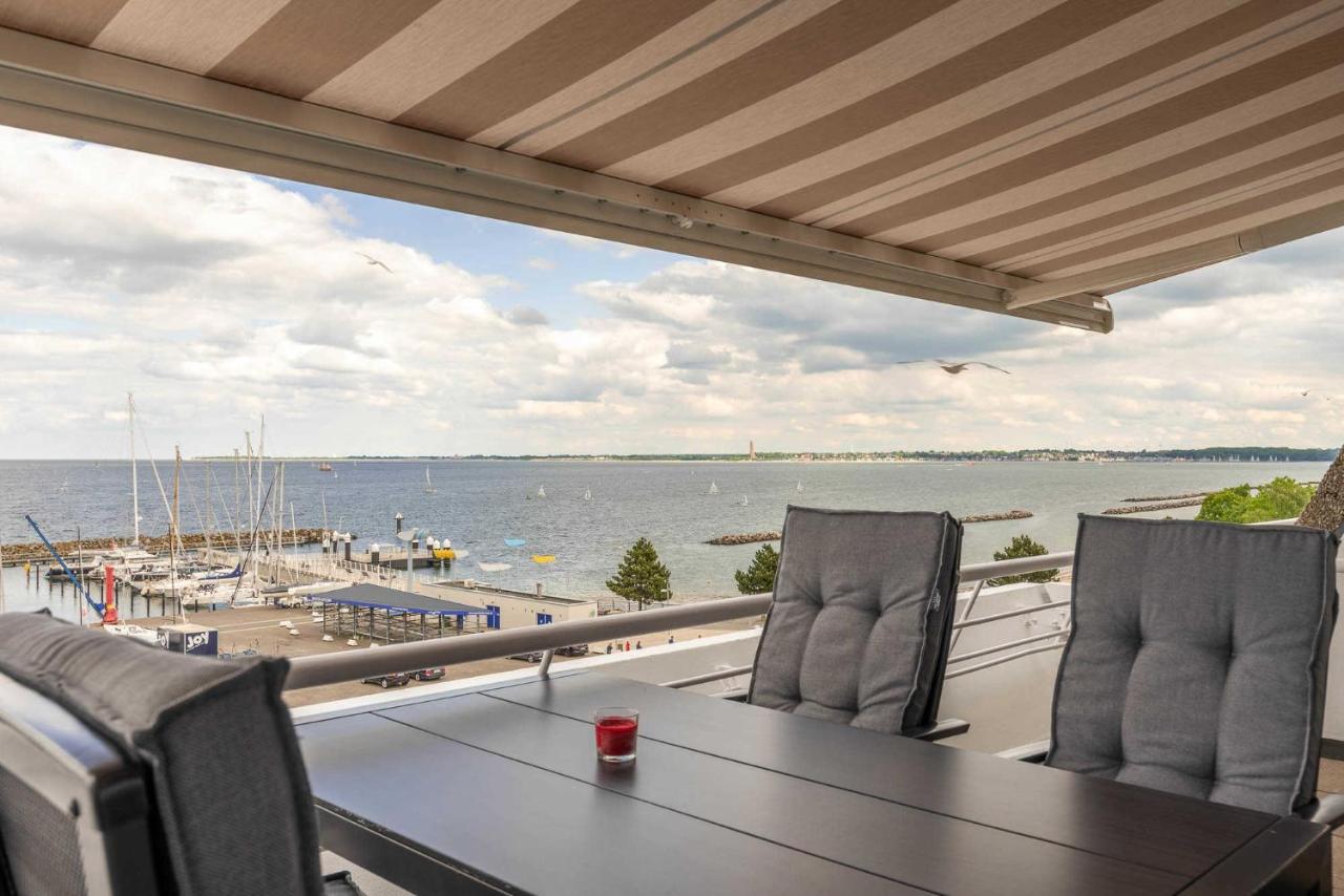 Ferienwohnung Dock 13 Schilksee Exterior foto